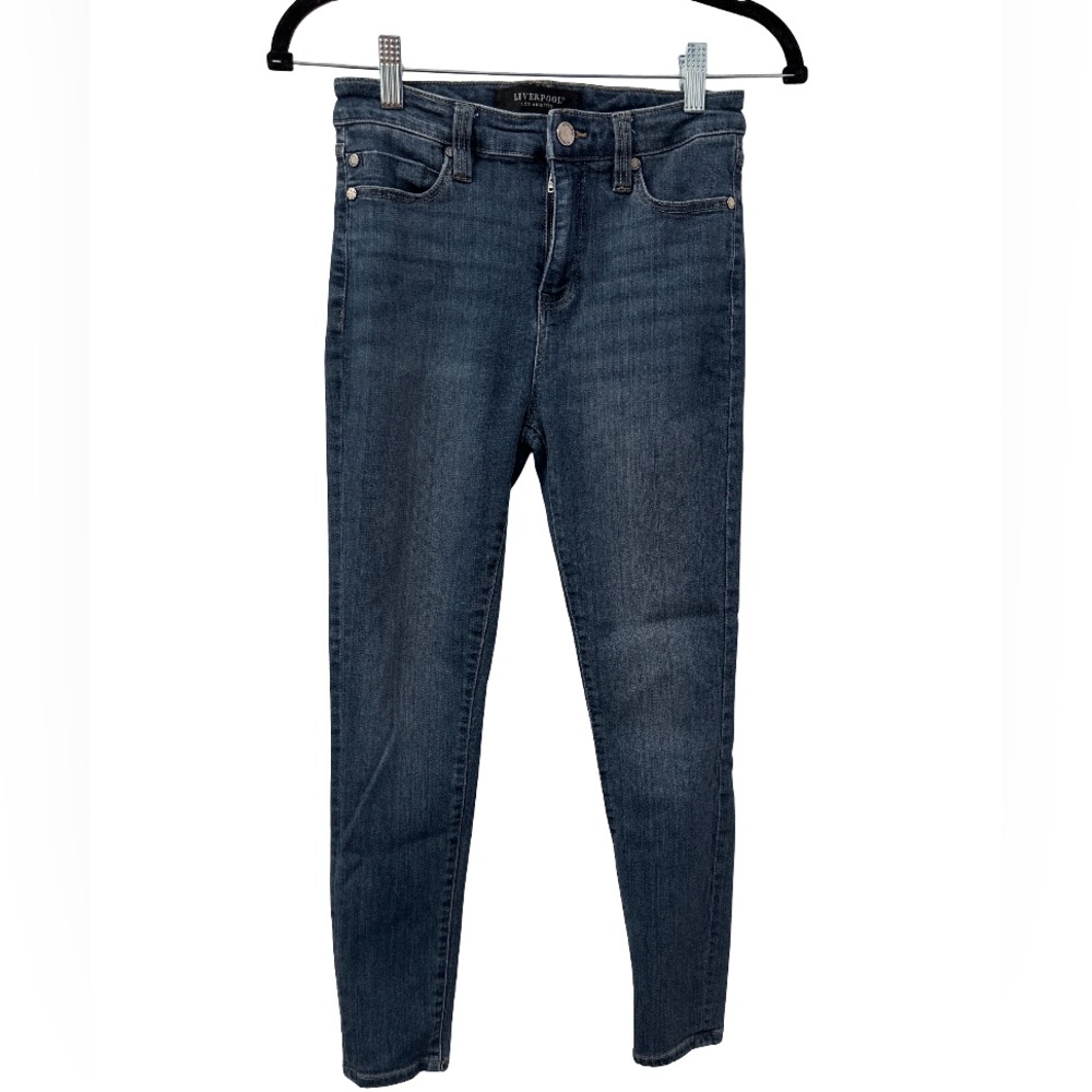 Liverpool Women's Skinny Jeans - Dark Blue